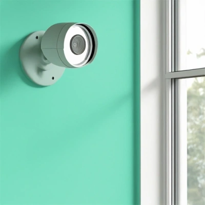 Hagerstown vivint camera facing a window